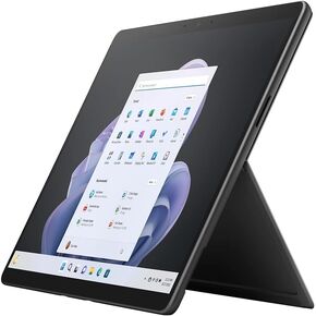 Microsoft Surface Pro 9-12" Tablet and Laptop Computer with Windows 11 Professional, i5-1245U 10 Core, 16GB RAM, 256GB SSD, 2880 x 1920 Intel Iris Xe, Ideal for Gaming, Graphite QIA-00019
