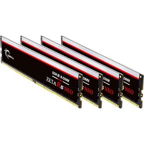 G.SKILL Zeta R5 NEO Series (AMD Expo) DDR5 RAM 128GB (4x32GB) 6000MT/s CL30-36-36-96 1.40V Desktop Computer Memory RDIMM - Black (F5-6000R3036G32GQ4-ZR5NK)
