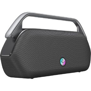 BUGANI Boost Max Bluetooth Speaker Portable 240W, 16H Long Playtime, Super Powerful Loud Speaker with Subwoofer, Supports AUX/USB/Power Bank Function, Outdoor Speaker for Camping, Beach, Party