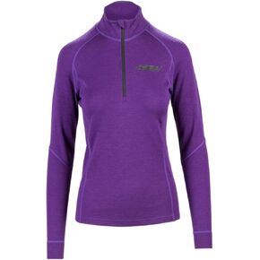 509 FZN Merino 1/4 سحاب للسيدات (أسود - متوسط) in Kuwait