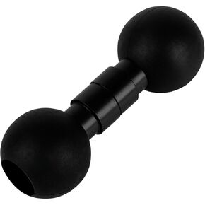 2PCS Anti Skid Double Ball Mount,25mm to 1 Inch Ball Unit, Extension Dual Ball Adapter, Compatible with Multiple Double Socket Arm and Mount Extension Arm Kit