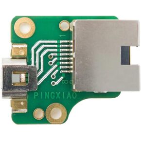 Starlink Ethernet Adapter, Dishy V2 Original Plug (SPX) to RJ45 (T568B) Adapter for Starlink Satellite Internet Kit V2 POE Cable Plug Transform 48V 12V