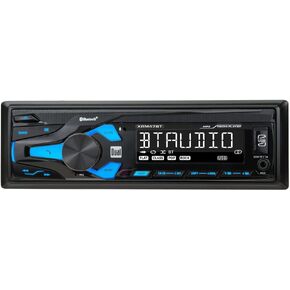 Compatible Kubota Tractor Direct Connect Stereo Radio MP3 AM FM USB Aux Bluetooth Remote LX2610 LX RTV-1100 RTX-1100C Harness Plug B2650 RTV RTX