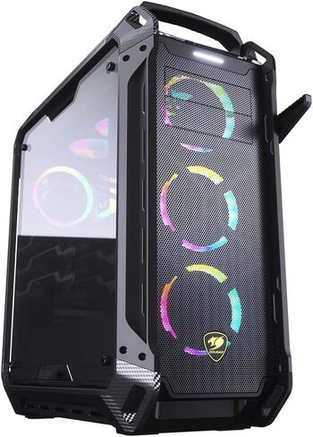 حقيبة ألعاب Cougar Panzer Max-G Full Tower مع لوحة زجاجية كاملة الحجم (إصدار 2019) in Kuwait