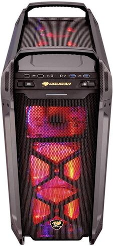 حقيبة ألعاب Cougar Panzer Max-G Full Tower مع لوحة زجاجية كاملة الحجم (إصدار 2019) in Kuwait