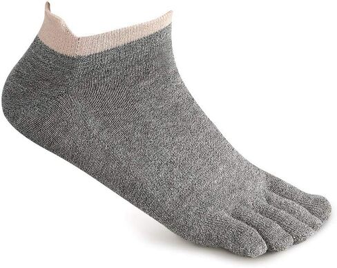 جوارب Meaiguo Toe Socks No Show قطن منخفضة القطع بخمسة أصابع رياضية للنساء in Kuwait