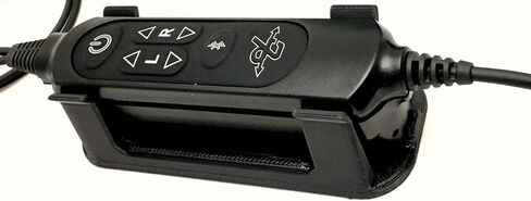 David Clark DC One/Pro Aviation Headset Control Mount Clip Adapter Accessory Upgrade, Black, Better Than Shirt Clip, Dual Plug, 6-pin, U-174 Compatible… in Saudi Arabia