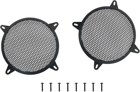 2pcs 12 Inch Speaker Grill Cover Mesh Car Audio Subwoofer Grill Grille Cover Guard Protector with Screws for Home Audio Car Speaker in Kuwait