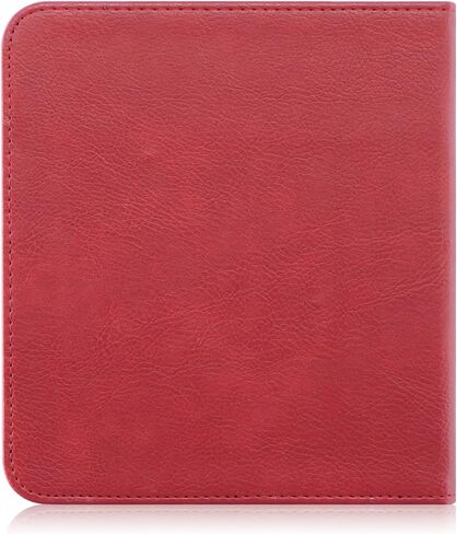 حافظة متوافقة مع BOOX Tablet Go Color 7inch e-Reader Boox Leaf2/Leaf3 C/Boox Page جلد PU مع حزام يد قابل للطي وغطاء للنوم/الاستيقاظ التلقائي، أحمر in Saudi Arabia