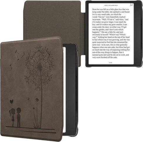 kwmobile Cover Compatible with Pocketbook Era/Era Color Cover - eReader Case - Rising Sun Grey in Saudi Arabia