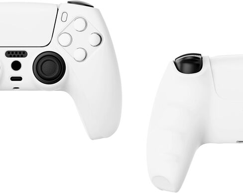 PlayVital Water Transfer Printing Patterned Anti-Slip Silicone Controller Skin for ps5 Controller Cover with 6 Thumb Grip Caps, Soft Rubber Case Protector for ps5 Controller - 100 Cash Money Dollar in Saudi Arabia