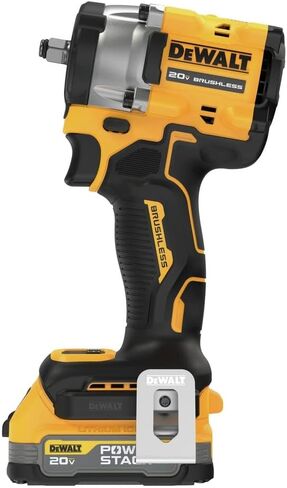 Dewalt DCF923E1 20V MAX Brushless Lithium-Ion 3/8 in. Cordless Compact Impact Wrench Kit (1.7 Ah) in Saudi Arabia