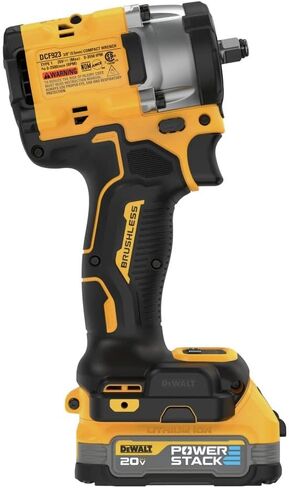 Dewalt DCF923E1 20V MAX Brushless Lithium-Ion 3/8 in. Cordless Compact Impact Wrench Kit (1.7 Ah) in Saudi Arabia