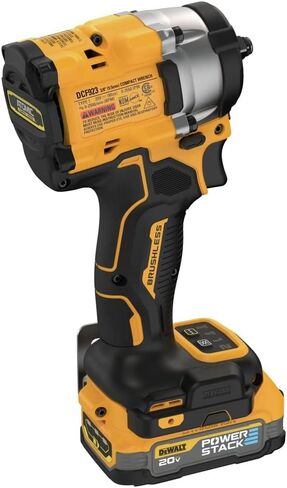 Dewalt DCF923E1 20V MAX Brushless Lithium-Ion 3/8 in. Cordless Compact Impact Wrench Kit (1.7 Ah) in Saudi Arabia