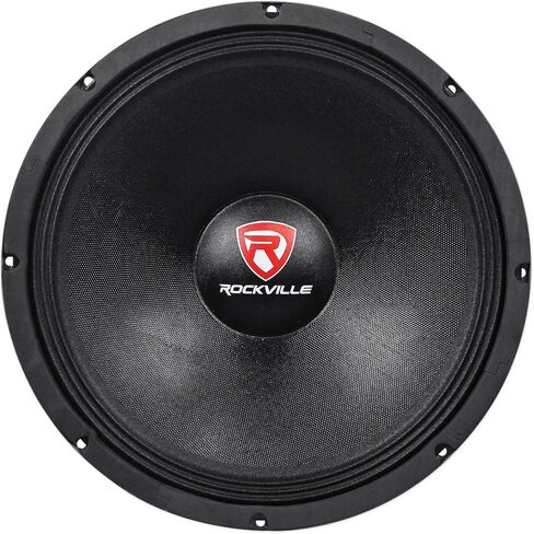 Rockville RVW1500P8 1500w 15" Raw DJ Subwoofer 8 Ohm Sub Woofer 70OZ Magnet، أسود in Saudi Arabia