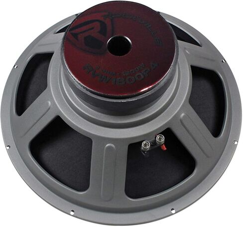 Rockville RVW1500P8 1500w 15" Raw DJ Subwoofer 8 Ohm Sub Woofer 70OZ Magnet، أسود in Saudi Arabia