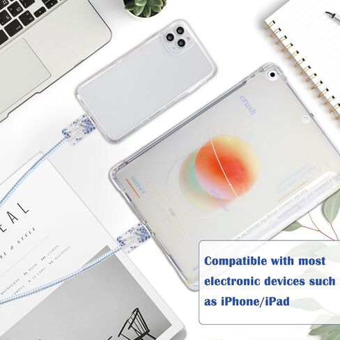 واقي كابل البيانات لشاحن iPhone، واقي كابل الماوس اللامع، واقي سلك الهاتف وشاحن الكمبيوتر، واقي كابل نمط القلب للنساء مع غلاف ومشبك in Saudi Arabia