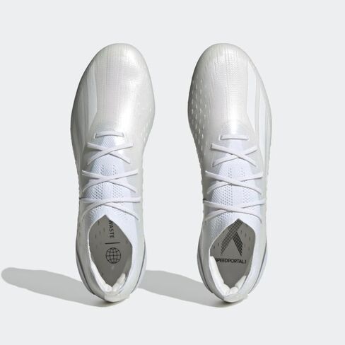 adidas X Speedportal.1 Firm Ground Soccer Cleats Men's, White, Size 10 in Saudi Arabia