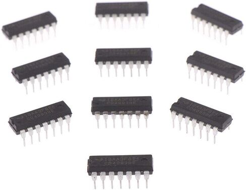 10PCS TI CHIP CD4093BE CD4093 4093 DIP-14 DIY DEVELOPE in Saudi Arabia