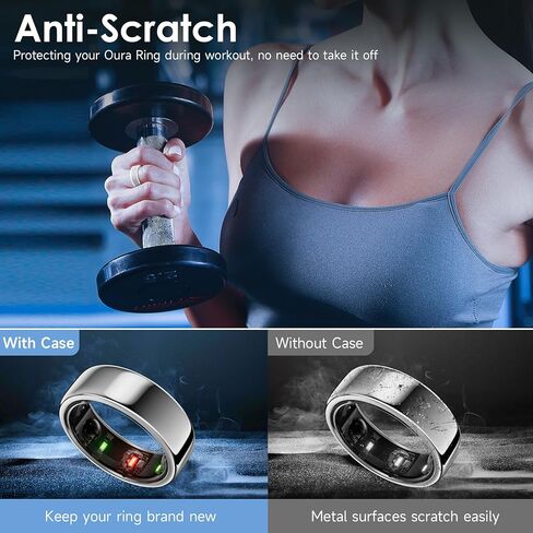 10 Pack Ring Cover for Oura Ring/Galaxy Ring, Anti-Scratch Elastic Silicone Oura Ring Protector/Samsung Galaxy Ring Protector for Working Out Gym in Saudi Arabia