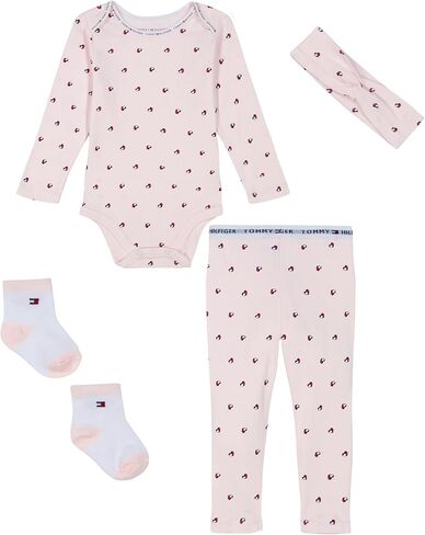 Tommy Hilfiger baby-girls 4pc Take Me Home Pant Set in Saudi Arabia