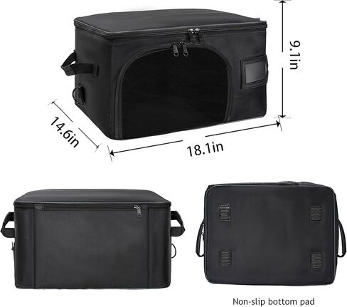 منظم صندوق الجولف من WELIDAY مكون من طبقتين، وخزانة سيارة الجولف مع حجرة منفصلة للتهوية لزوجين من الأحذية، وتخزين صندوق الجولف للكرات، والقمصان، والملابس، والقفازات، والإكسسوارات، وهدايا الجولف in Kuwait