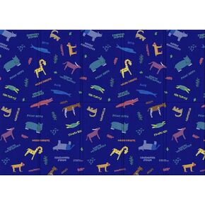 Parklon Baby Play Mat, Foldable, Lightweight, Portable, Comes with Carry Case, Large Size (78.7 x 55.1), Indoor, Outdoor, Waterproof, Made in Korea