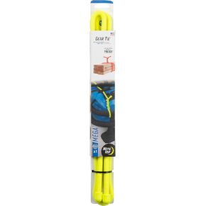 Nite Ize Gear Tie Mega Twist Tie - ربطة عنق مطاطية قابلة لإعادة الاستخدام مقاس 64 بوصة - أربطة تروس قابلة لإعادة الاستخدام - منظمات الأسلاك الكهربائية - أربطة ملتوية للأسلاك - أربطة مضغوطة قابلة لإعادة الاستخدام - أسود
