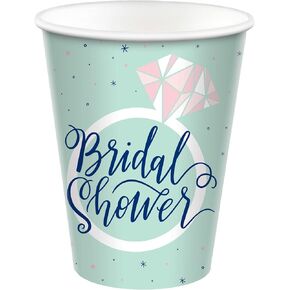 amscan Unicorn Birthday Paper Party Cups - 9 oz | Pink | Pack of 8