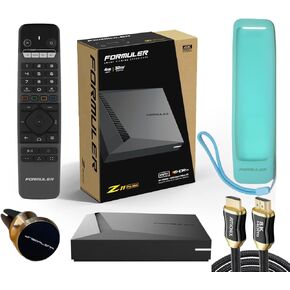 Formuler Z11 Pro Max Android 11 Wireless Ax 2x2 Gigabit LAN 4GB Ram 32GB ROM 4K + Extra 8K HDMI Cable + Extra Silicone Case Cover for Remote Control + Extra Magnetic Phone Car Mount