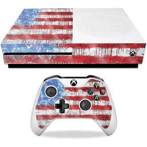 MightySkins Glossy Glitter Skin for Microsoft Xbox One S - Colors Dont Run | Protective, Durable High-Gloss Glitter Finish | Easy to Apply, Remove, and Change Styles | Made in The USA