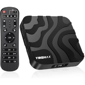 Android 12.0 TV Box, T95Max Android Box with H618 Quadcore 4GB RAM 32GB ROM, Support 2.4G&5.0G Dual WiFi 6k 3D BT 4.0 H.265 HEVC TV Box