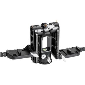 SUNWAYFOTO GH-03+ Stereo Gimbal Head w 2 Arca Compatible Clamps Twin Camera