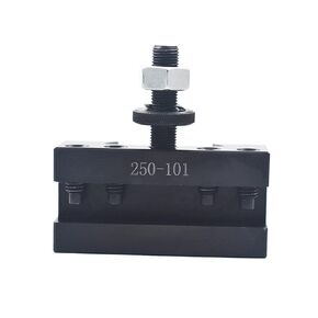 TINVHY AXA 250-104 Wedge Type Piston Quick Change Tool Holder for CNC Lathe, Quick Change Tool Post for Mini Lathe, Metal Lathe Tool Post for Turning Tools