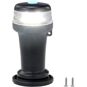 Boat Navigation Lights Battery Powered with Magnetic Base Bow Light LED Surface Mounting (Bi color. Red and Green)