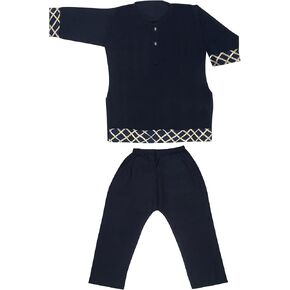 Baby Girl Rayon Cotton Kurta Pant Set