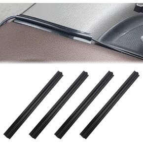 Car Concealed Wire Sleeve, PVC Auto Split Sleeving Wire Cord Organizer, Adhesive Tubing Cable Hidden Protector, Auto Flexible Line Cable Organizers Split Sleeves for USB, Driving Recorders(4Pcs