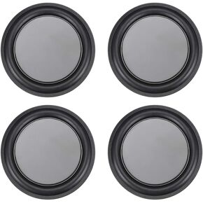 uxcell 4Pcs 3" 70mm Bass Speaker Passive Radiator Auxiliary Rubber Vibration Plate Subwoofer DIY Repair
