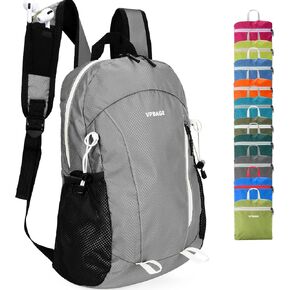 VPBAGE 15L Water-resistant Hiking Daypack for Women, Small Backpack Travel Outdoor, Lightweight Day Pack with Tool Loops in Kuwait
