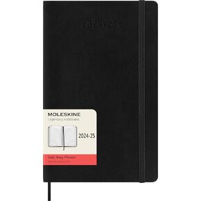 Moleskine Classic 18 Month 2024-2025 Weekly Planner, Soft Cover, Pocket (3.5" x 5.5"), Sapphire Blue, 208 pages