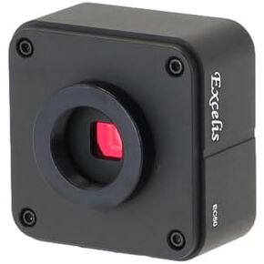 Accu-Scope Excelis Microscope Camera EC50 - View Live Images or Video on Computer - 5 Megapixels, 29 FPS - USB 2.0 Output - Win/Mac Compatible - Color Microscopy Camera