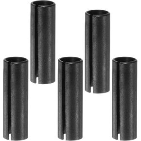 uxcell Router Collet Chuck Driver Adapter 1/2" (12.7mm) to 1/4"(6.35mm) Carbon Steel CNC Engraving Bit Router Converter for Woodworking Engraving Machine Tool 5pcs