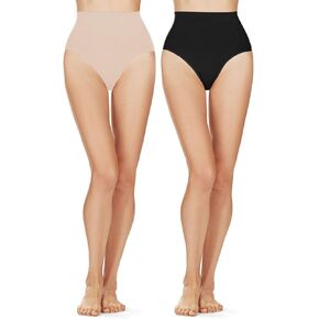 MeMoi 2 Pack High-Waisted Brief
