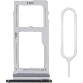 MMOBIEL Dual SIM Card Slot Tray Holder Replacement Compatible with Samsung Galaxy Note 20 Ultra 2020 - Incl. Rubber Gasket and Sim Pin - Black