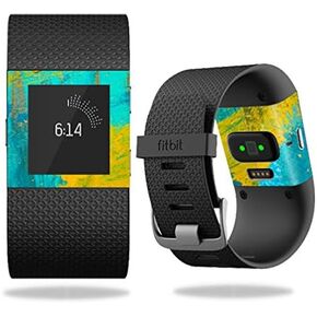 MightySkins Skin Compatible with Fitbit Surge Cover Skins Sticker Watch Acrylic Blue