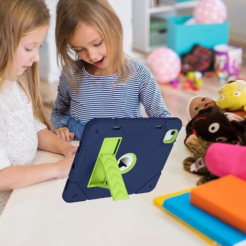 حافظة BENTOBEN لجهاز iPad Air 11 بوصة M2 2024، حافظة iPad Air الجيل السادس مع مسند وحامل أقلام، 3 في 1 حافظة حماية قوية ضد الصدمات لجهاز iPad Air 11"، أزرق داكن in Saudi Arabia