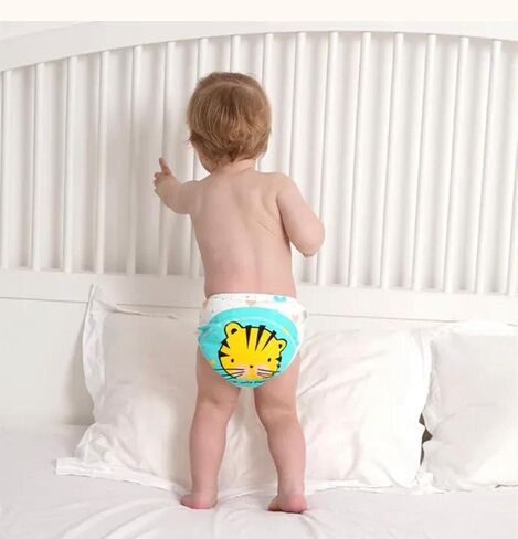 Training pants, children, diapers, underwear, pack of 3, absorbent, comfortable, fun design, breathable. in Saudi Arabia