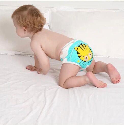 Training pants, children, diapers, underwear, pack of 3, absorbent, comfortable, fun design, breathable. in Saudi Arabia
