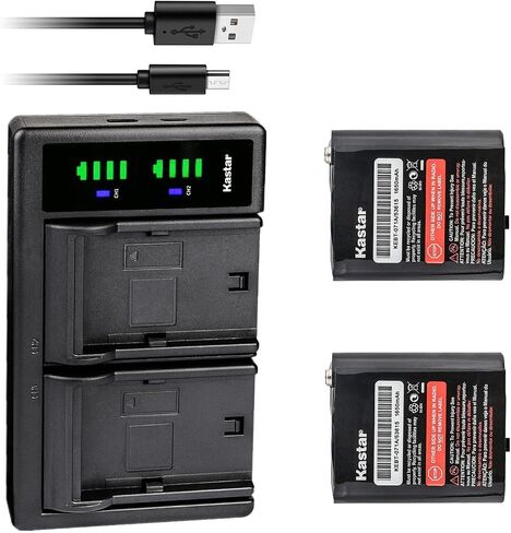 Kastar LTD2 USB Battery Charger Compatible with Motorola Talkabout T480, Talkabout T500, Talkabout T600 H20, Talkabout T605 H20, Talkabout T631, Talkabout T800, Talkabout T82, T82 EXTREME in Kuwait