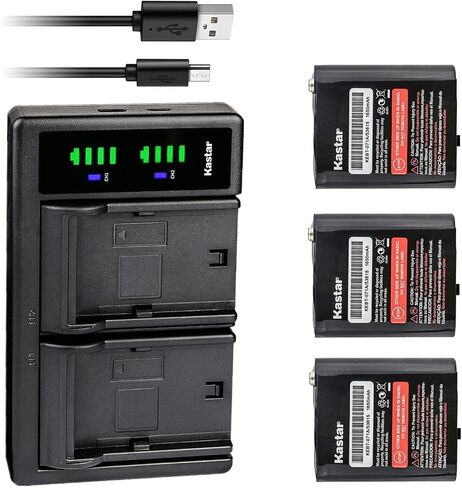 Kastar LTD2 USB Battery Charger Compatible with Motorola Talkabout T480, Talkabout T500, Talkabout T600 H20, Talkabout T605 H20, Talkabout T631, Talkabout T800, Talkabout T82, T82 EXTREME in Kuwait
